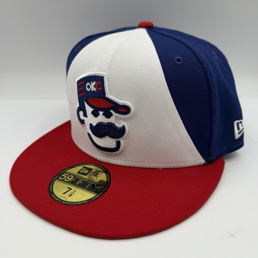 New Era 59Fifty Oklahoma City 89ers Abner Mascot Hat Cap 7 1/8 Fitted MILB OKC